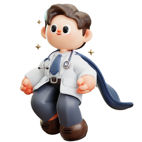 Echo Health 3D hero illustration